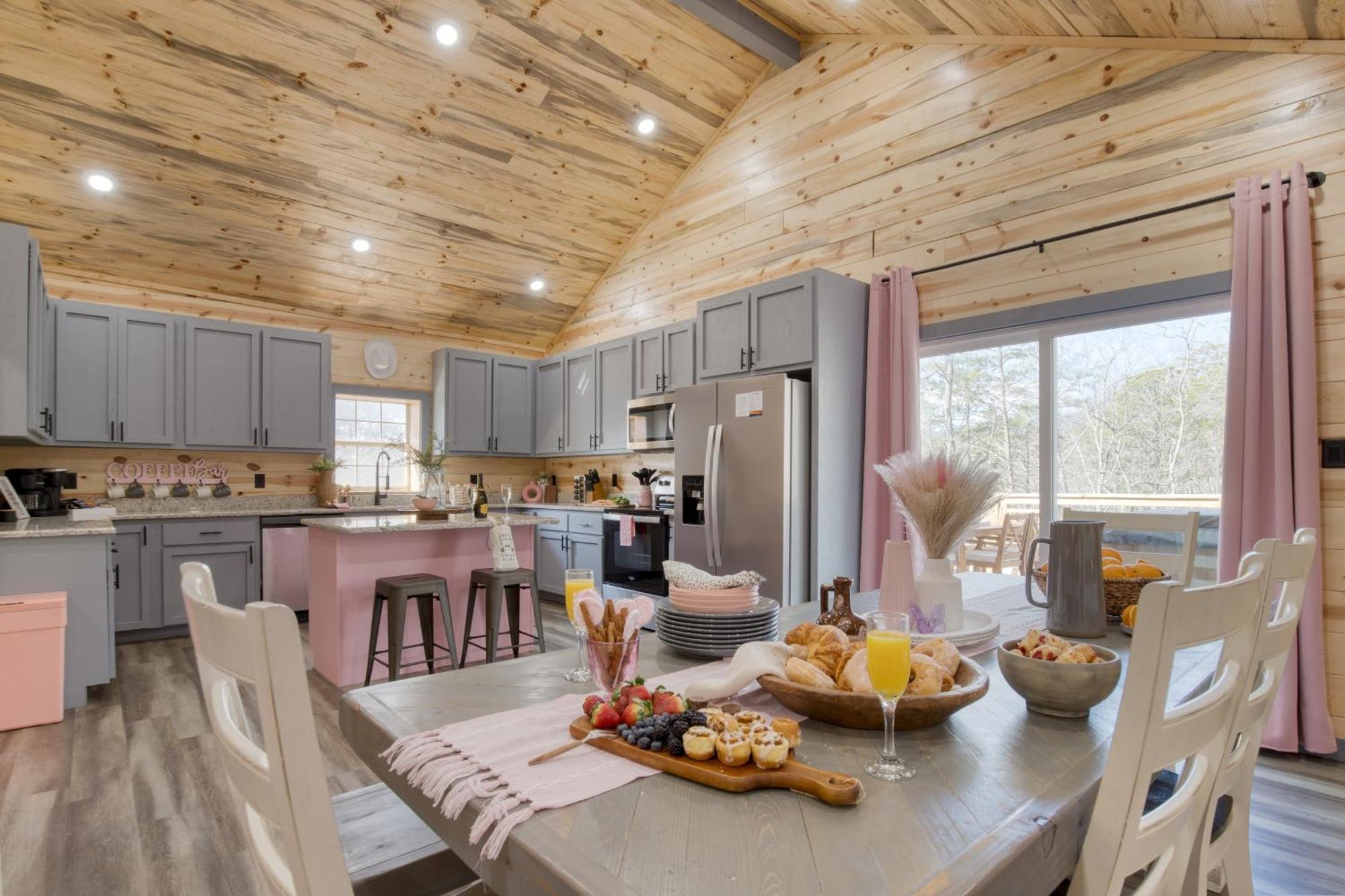 Pink Pines Avantstay Luxury Aesthetic Dream Home Indoor Pool Hot Tub Pigeon Forge Kültér fotó