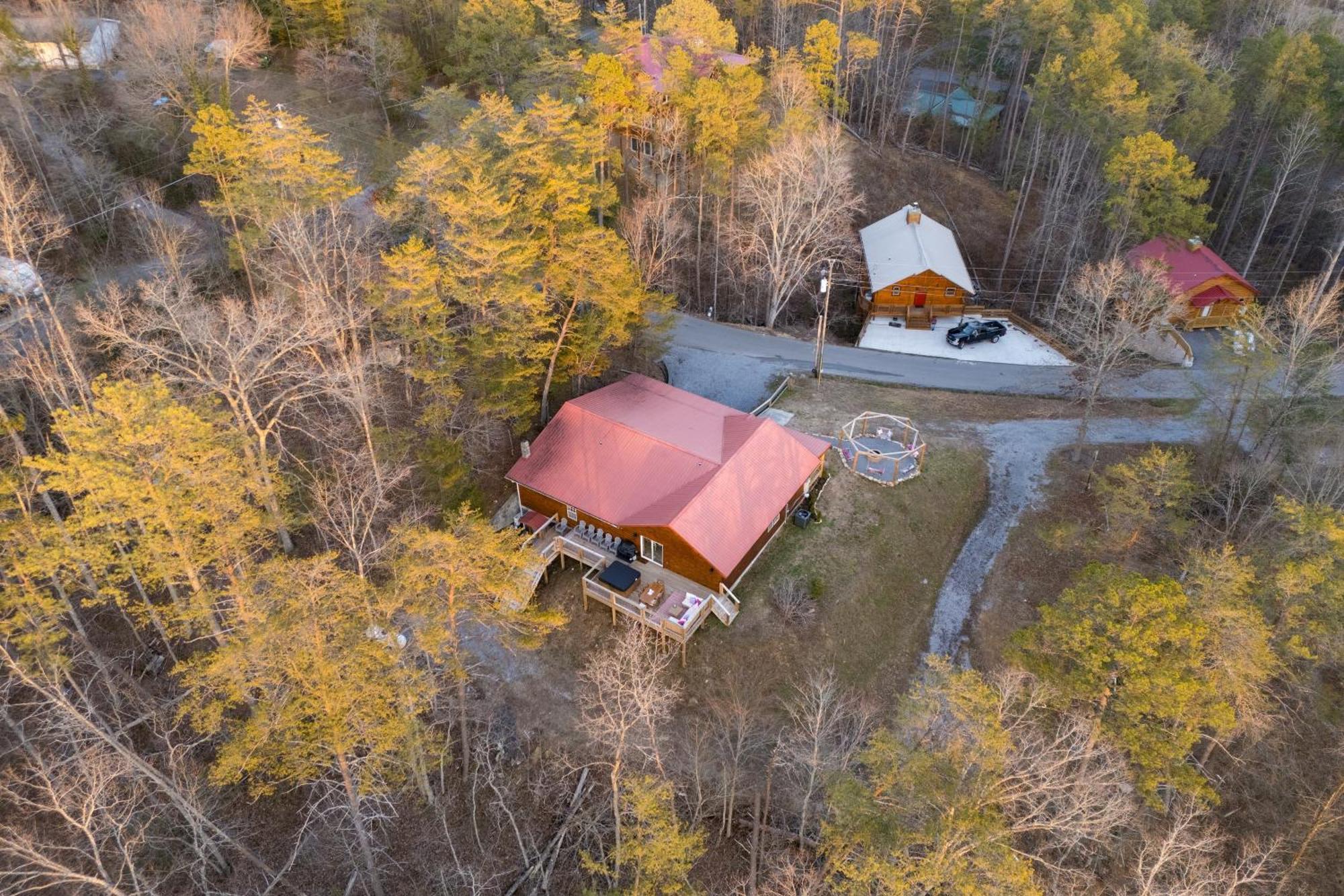 Pink Pines Avantstay Luxury Aesthetic Dream Home Indoor Pool Hot Tub Pigeon Forge Kültér fotó