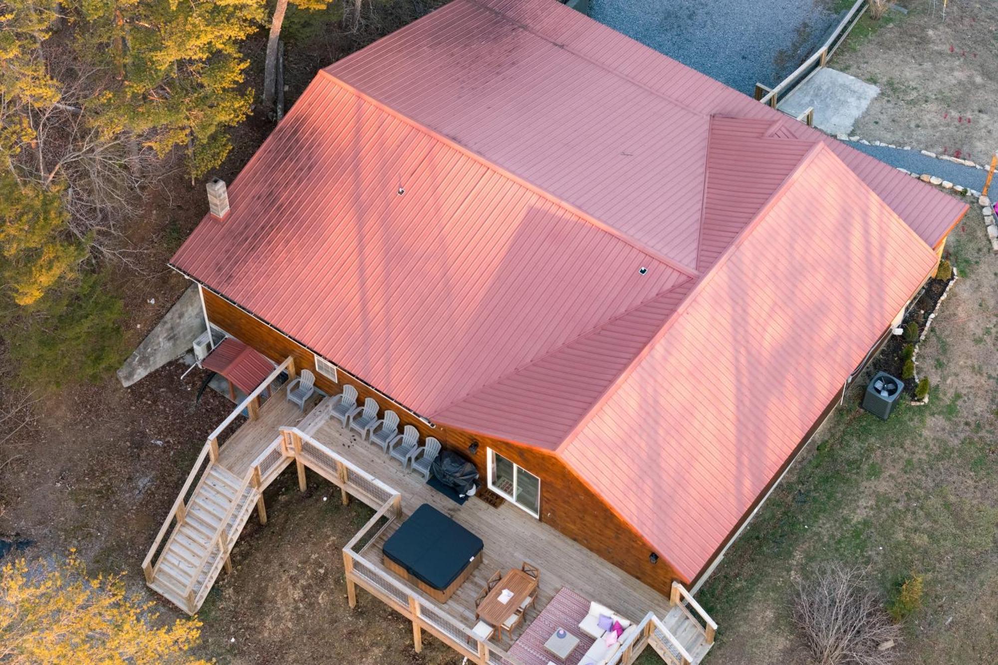 Pink Pines Avantstay Luxury Aesthetic Dream Home Indoor Pool Hot Tub Pigeon Forge Kültér fotó