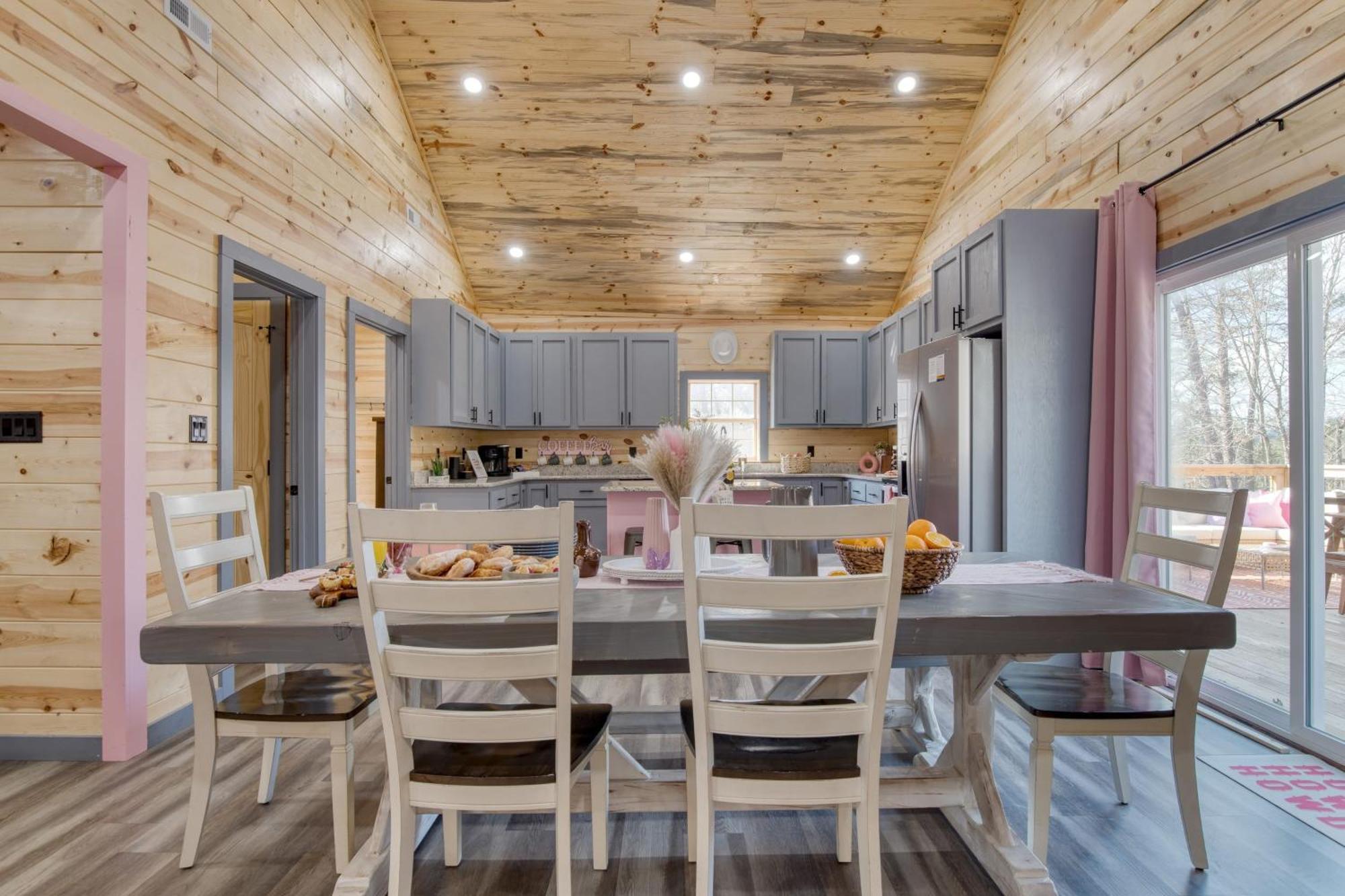 Pink Pines Avantstay Luxury Aesthetic Dream Home Indoor Pool Hot Tub Pigeon Forge Kültér fotó